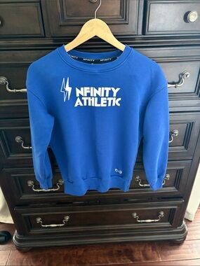 NFINITY Royal Blue Athletic Crewneck Sweatshirt